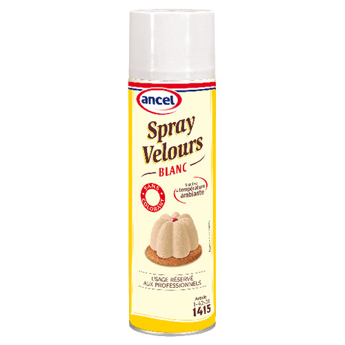 Spray velours blanc  