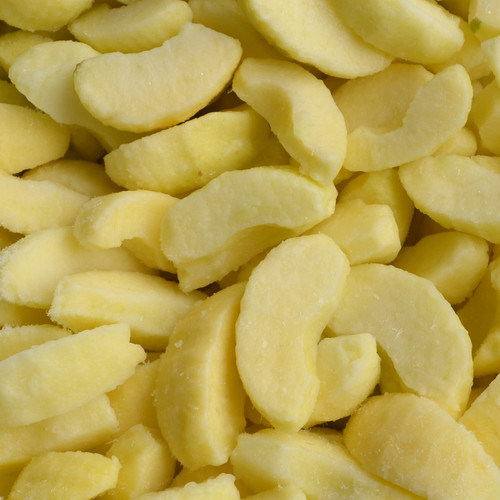 Pommes tranchées sans peau vrac