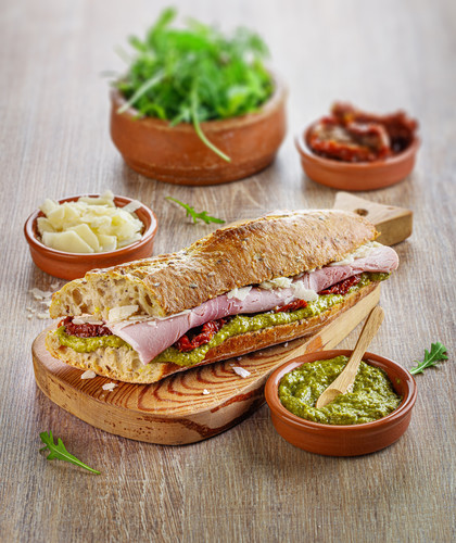 Jambon de Paris cuit spécial sandwich sans phosphate s/at 