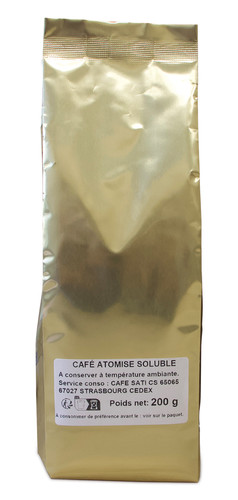 Café soluble atomisé robusta  