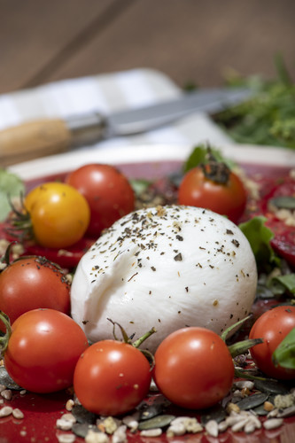 Burrate de chèvre au lait pasteurisé 14% m.g. 