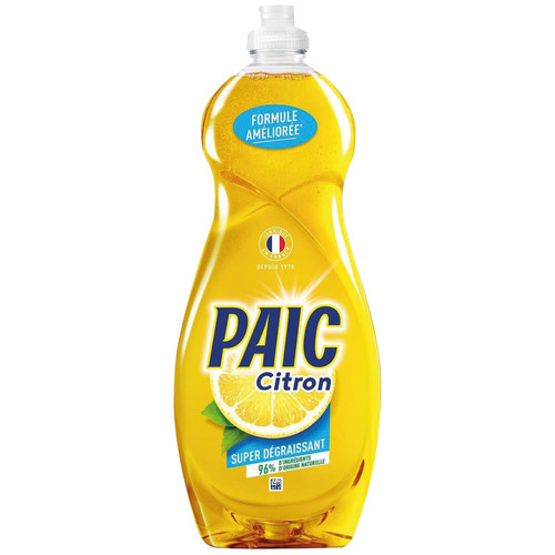 Liquide vaiselle citron paic 