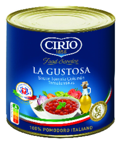 Sauce tomate cuisinée la gustosa boîte 3/1