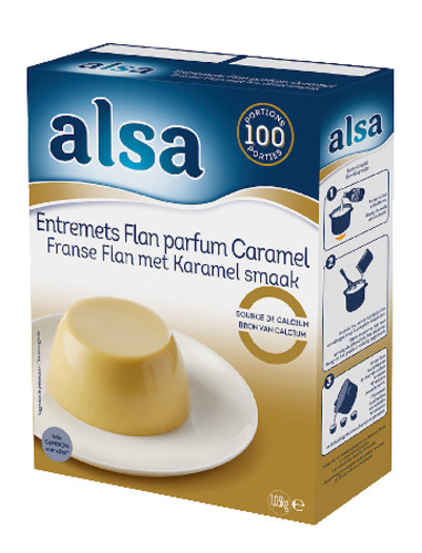 Entremets-Flan Caramel 1.05kg 100 portions 