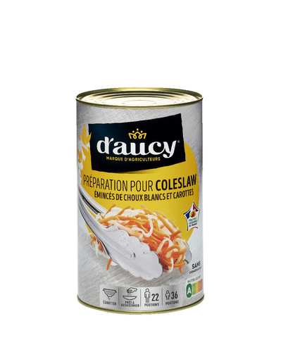 Préparation pour coleslaw  