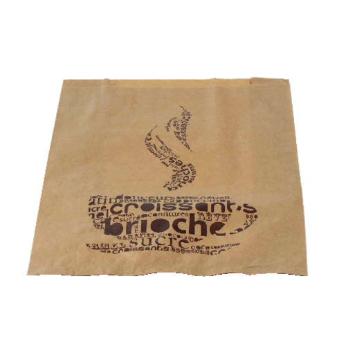 Sac à brioche kraft brun dimension 260x85x350mm