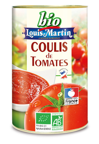 Coulis de tomates bio  