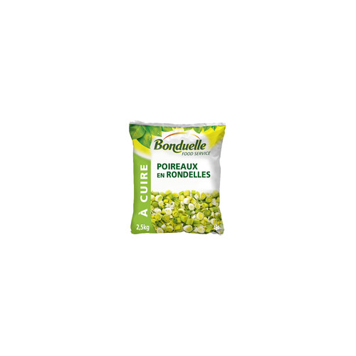 POIREAUX EN RONDELLES SACHET DE 2.5 KG 