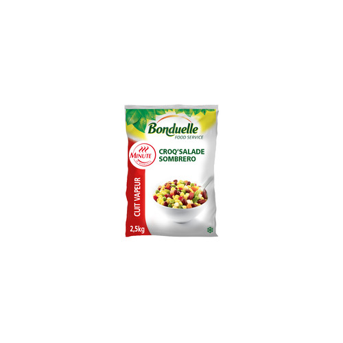 Croq salade sombrero cuite sachet de 2.5 kg 