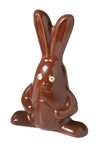 MOULE LAPIN 10 CM N222 PLAQUE DE 4 EMPREINTES COLIS DE 2