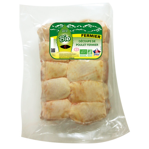 Haut de cuisse de poulet fermier bio 