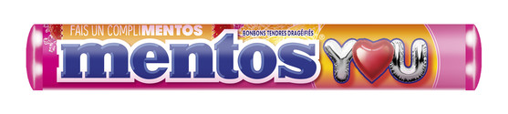 Mentos fruit pièce de 38 g 