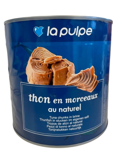 Thon listao en morceaux nature 