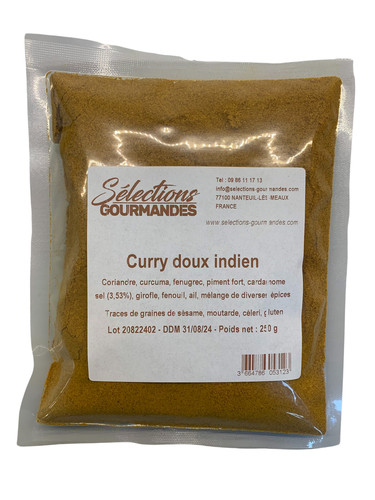 Curry doux indien  