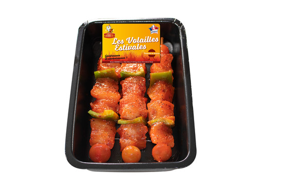 Brochette de cuisse de poulet paprika s/atmosphère 