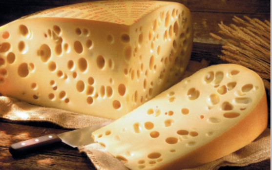 Emmental au lait cru 1/8 meule 