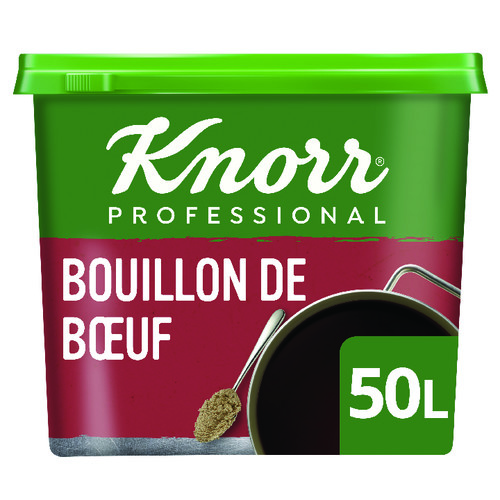 Bouillon de boeuf en pâte 1kg Jusqu'à 50L 