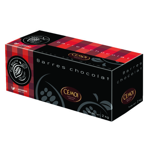 Bâton goûter plié chocolat noir 43 % cacao 