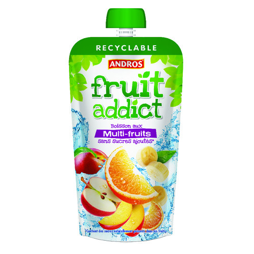 Fruit addict multi fruits sans sucres ajoutées 