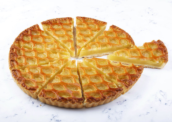 Tarte grillée aux pommes prédécoupée  10 parts 