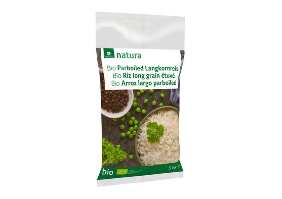 Riz long grain étuvé bio  