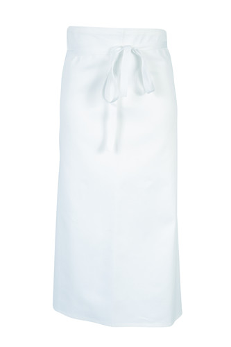 Tablier de cuisine bas porto blanc taille unique 