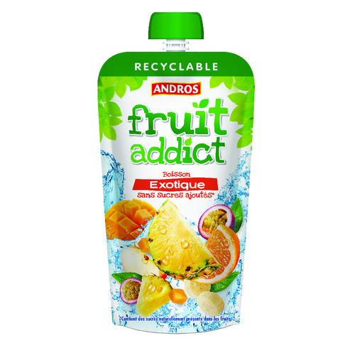 Fruit addict exotique sans sucres ajoutés 