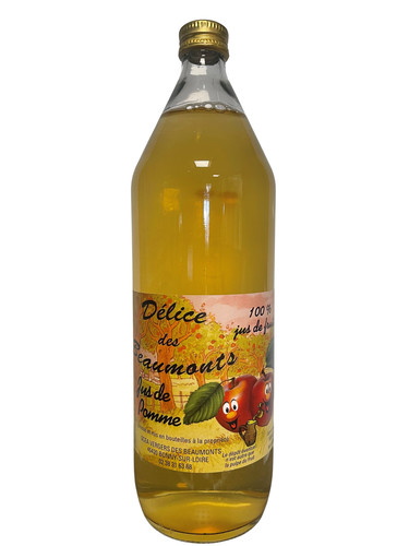 Jus de pomme bouteille 1l colis par 6