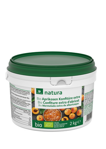 Confiture abricot 45% bio  