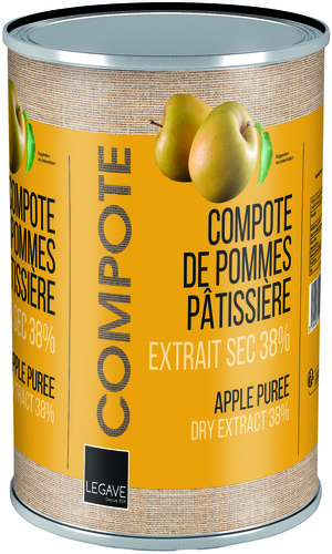 Compote de pommes pâtissière 38% 