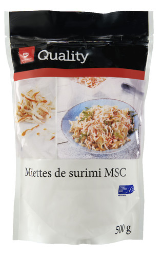 Miettes de surimi msc  