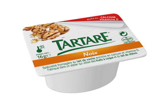 Tartare noix calcium et vitamine d barquette plastique de 16 g