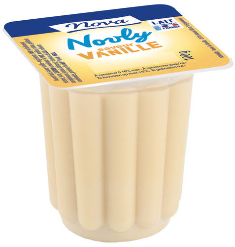 Novly lait gélifié vanille pot de 100 gr 