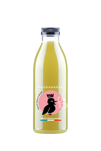 Jus detox pomme légume vert citron 