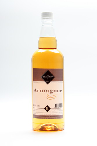 Eau de vie armagnac 40% bouteille de 1 l 