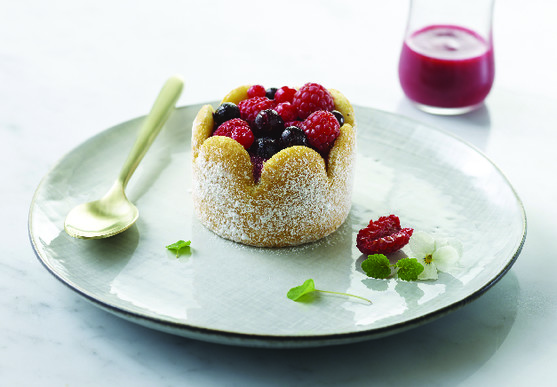 Charlotte aux fruits rouges  