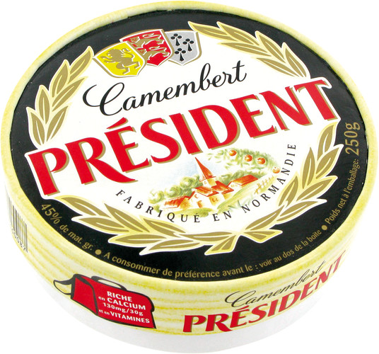 CAMEMBERT ENTIER PIECE DE 250G COLIS DE 30