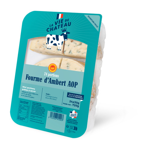 Fourme d'ambert aop 28% m.g.  