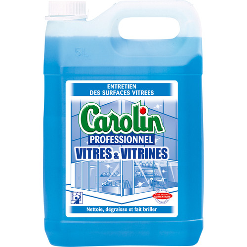 Carolin vitres alimentaire/nettoie et fait briller vitres et surfaces