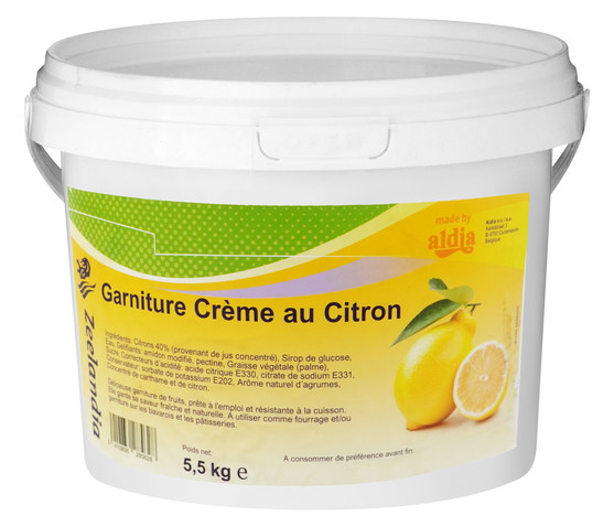 Garniture crème de citron confiseur 40 % 