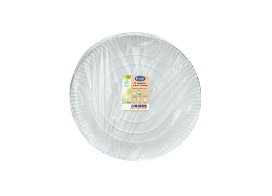 Assiette ronde sans pe blanche dim.30cm