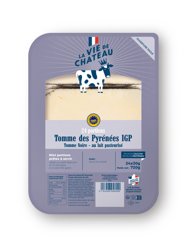 Tomme noire des Pyrénées igp 28% m.g. 