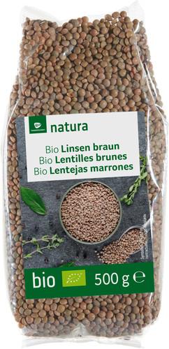 Lentilles brunes bio  