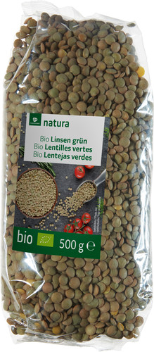 Lentilles vertes bio  