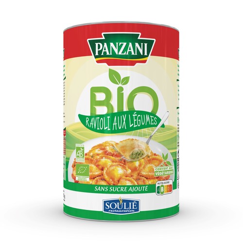 Ravioli aux légumes bio  