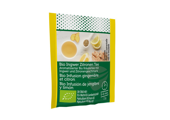 Infusion citron et gingembre bio 