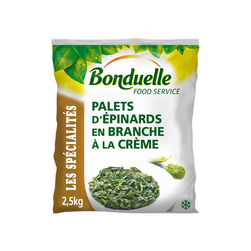 Epinard Branche Palet a la creme sachet de 2,5 kg