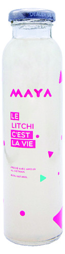 Jus litchi 100% naturel maya 