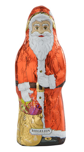 Moulage père noel alu lait  