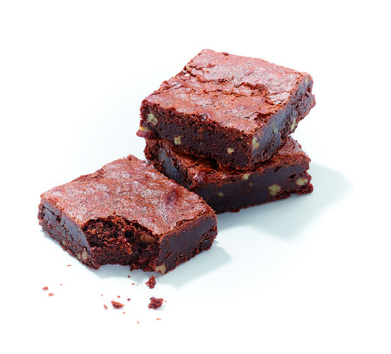 Brownie chocolat prédécoupé et noix de pécan part de 83 g